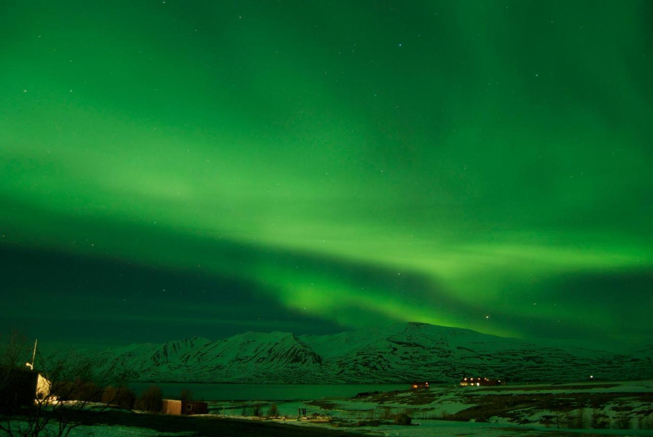 Sky sighting Iglúhús - Stay'in Árbakki Arskogssandur Esterno foto